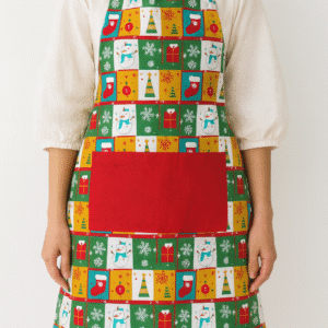Christmas Printed Cotton Apron