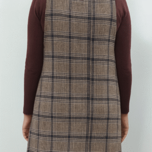 Classic Twill Check Cotton Apron