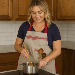 Cotton Kitchen Apron