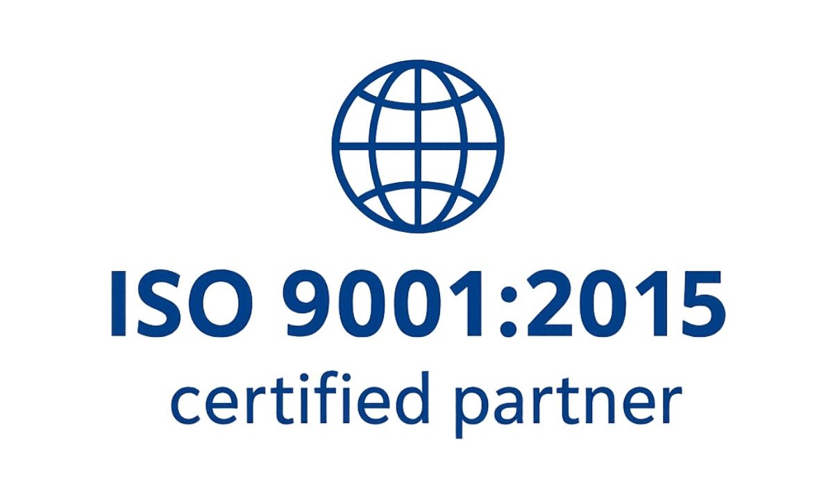 ISO 9001:2015 Certified Partner