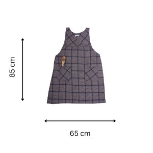 Classic Twill Check Cotton Apron