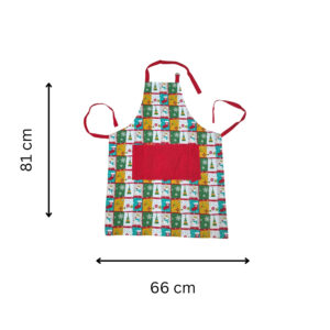 Christmas Printed Cotton Apron