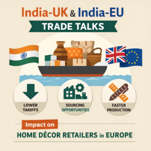 India-UK and India–EU Trade Talks: What It Means for Home Décor Retailers in Europe