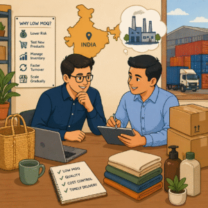 How to Source Low MOQ Products from India (Without Getting Burned)