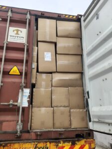 Home textile export container